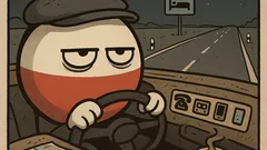 Dowcip: Przejeździłem 40 lat i zasnąłem