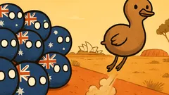 Dowcip: Cała Australia na niego patrzyła…