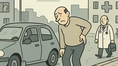 Dowcip: Jechałem do lekarza, gdy wypadł dysk…