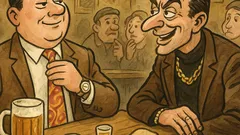 Dowcip: Dwóch nowobogackich spotyka się w knajpie…