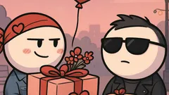 Dowcip: Przychodzi dziewczynka na Walentynki do chłopaka