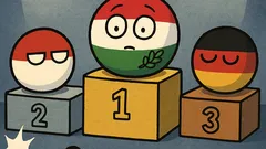 Dowcip: Węgrzy na podium, a tu złoto!