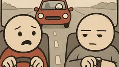 Dowcip: Golf jedzie prosto w maskę...