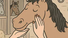 Dowcip: Konie lubią damskie ręce luzaczek