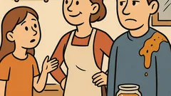 Dowcip: Córka pyta: co z miodem?