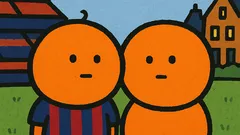 Dowcip: Bliźniacy de Boer, jeden w Barcelonie...