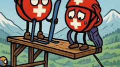 Dowcip: Skaczą dwaj Szwajcarzy… pierwszy Niemiec