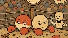 Dowcip: Jeszcze półtorej minuty walki za nami