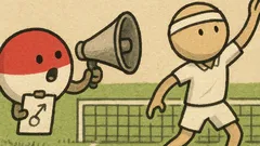 Dowcip: Mówię Samprasowi: liftuj mocniej piłkę…