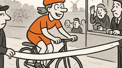 Dowcip: Holenderka prowadzi, a i tak faworytka