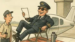 Dowcip: Pilot prosi o pozwolenie na start...