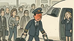 Dowcip: Pilot wchodzi do złego samolotu...